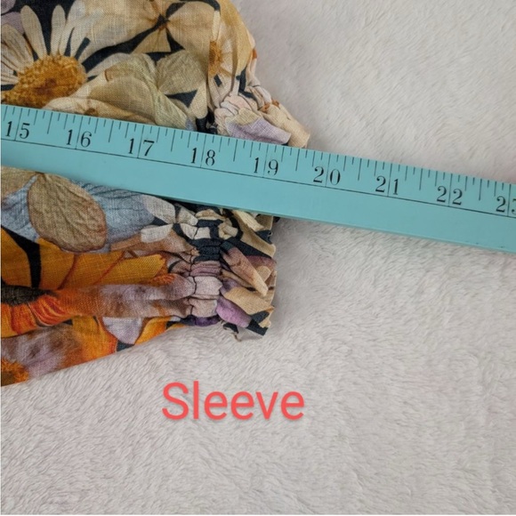 Moxy Collection for Maeve Floral Blouse Top - Small - Picture 4 of 5